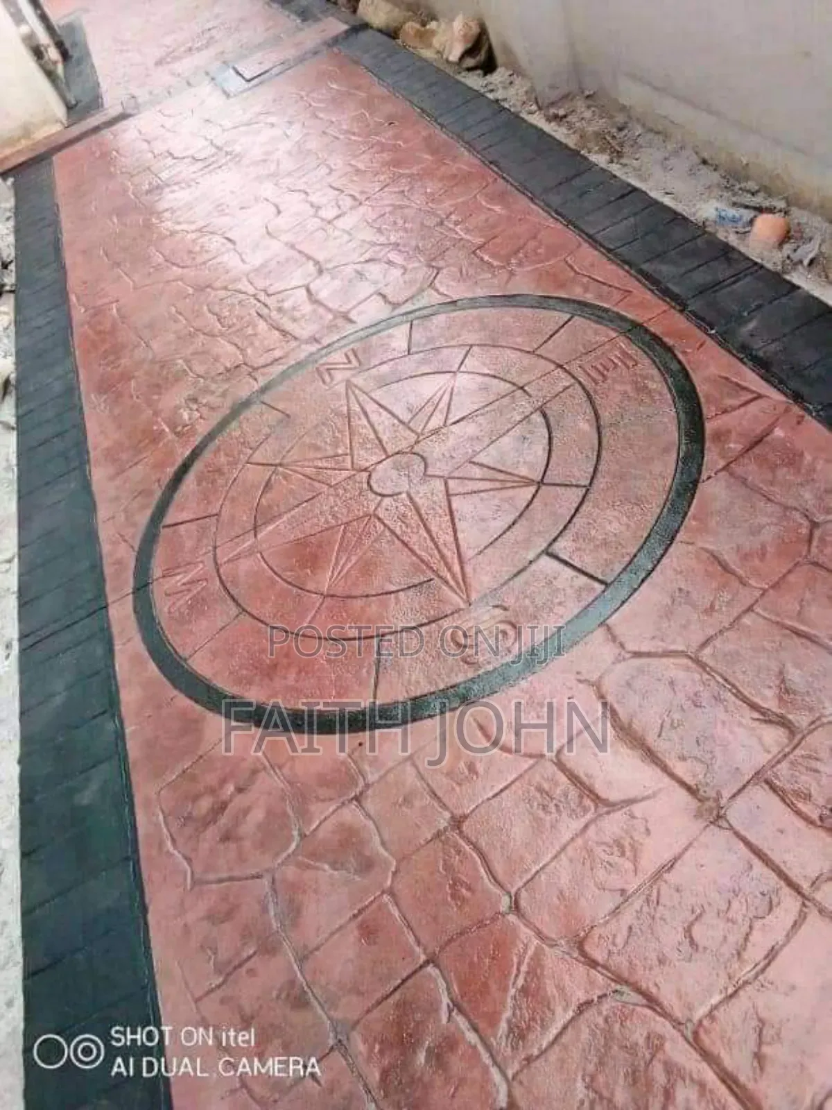 Bosses Stamp Concrete Floor