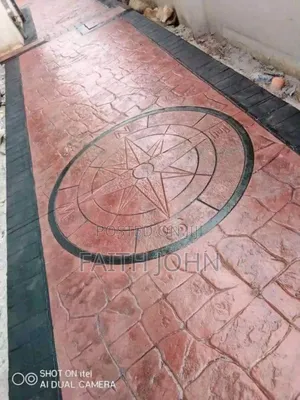 Bosses Stamp Concrete Floor