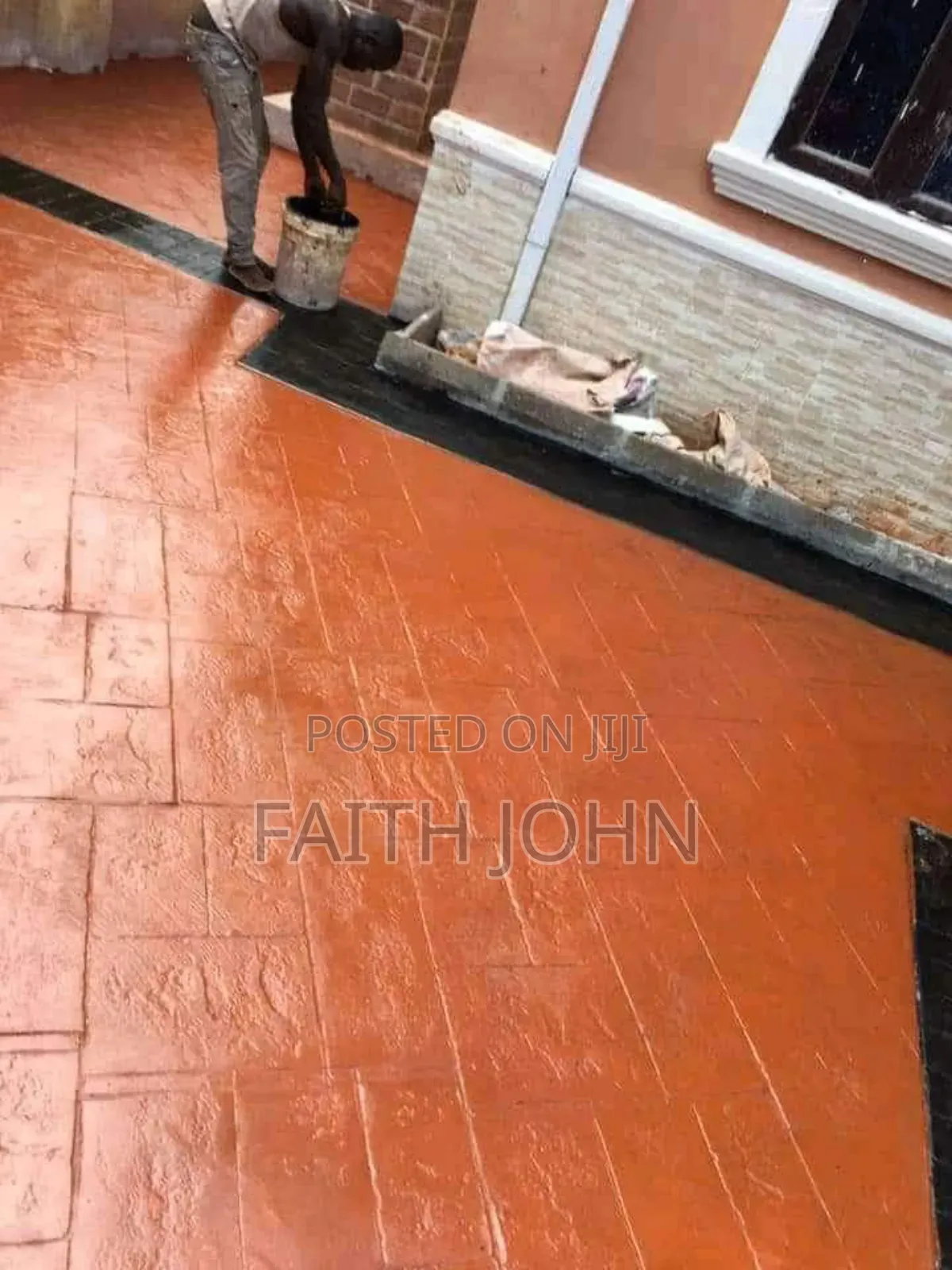 Bosses Stamp Concrete Floor