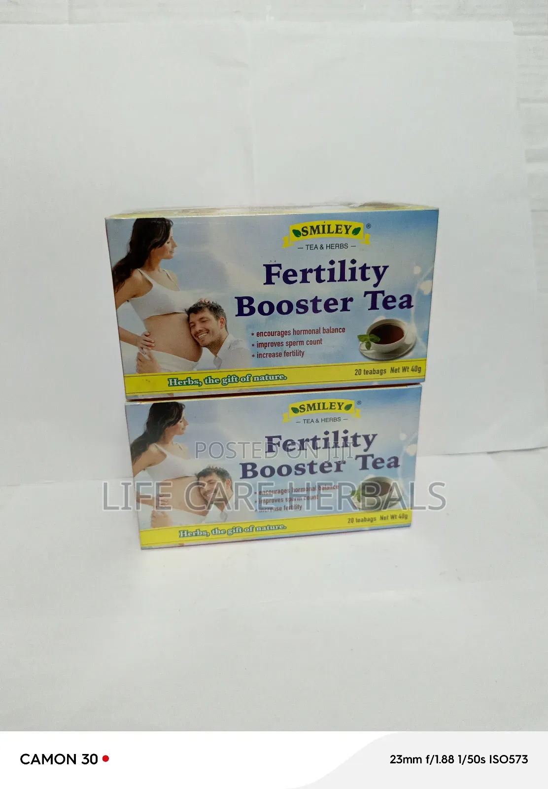 Ferility Booster Herbal Tea Smiley