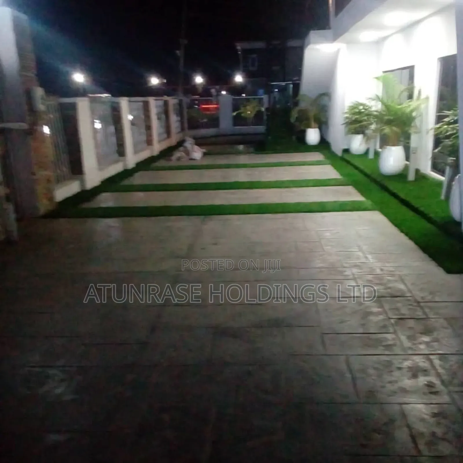Grass Carpet of Different Quality With Hard Backings