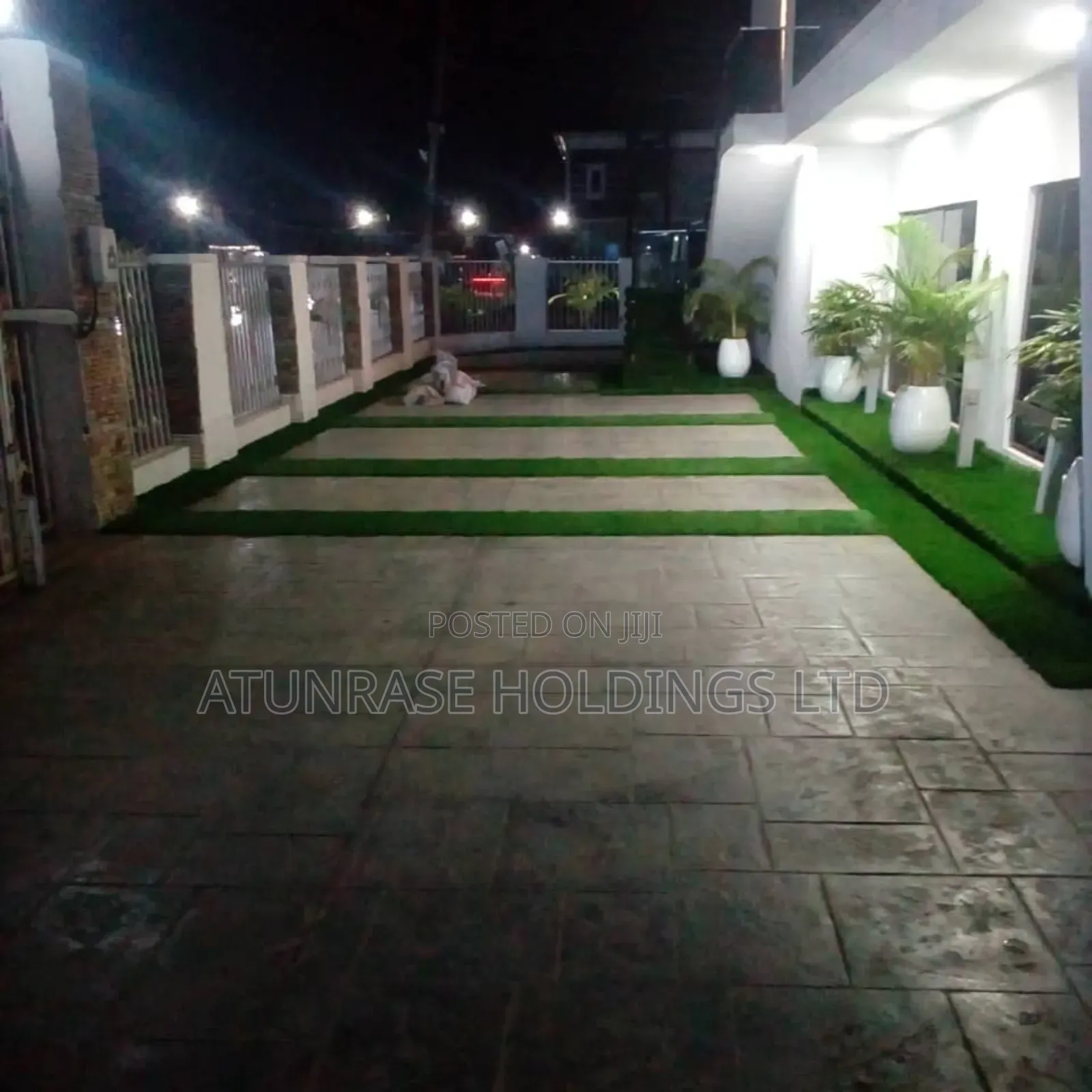 Grass Carpet of Different Quality With Hard Backings