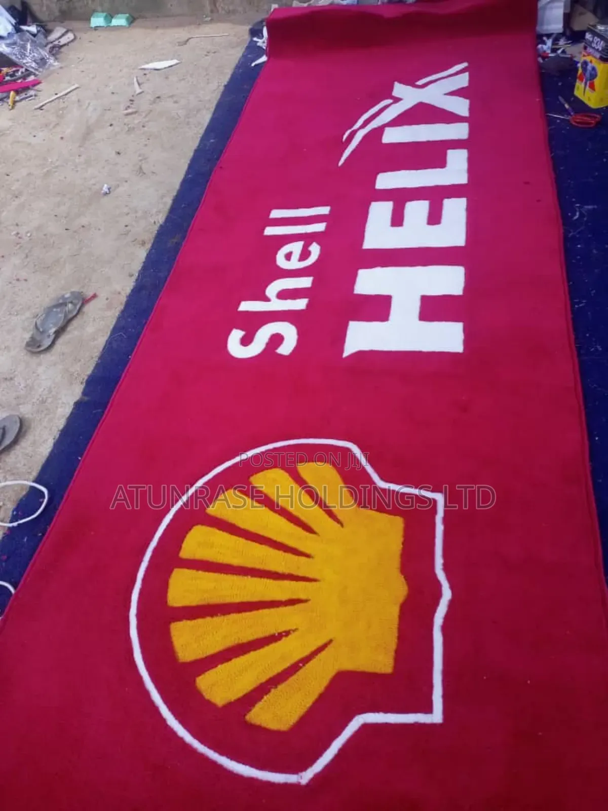 Highly Technical Hand Made Customized Carpet Logo