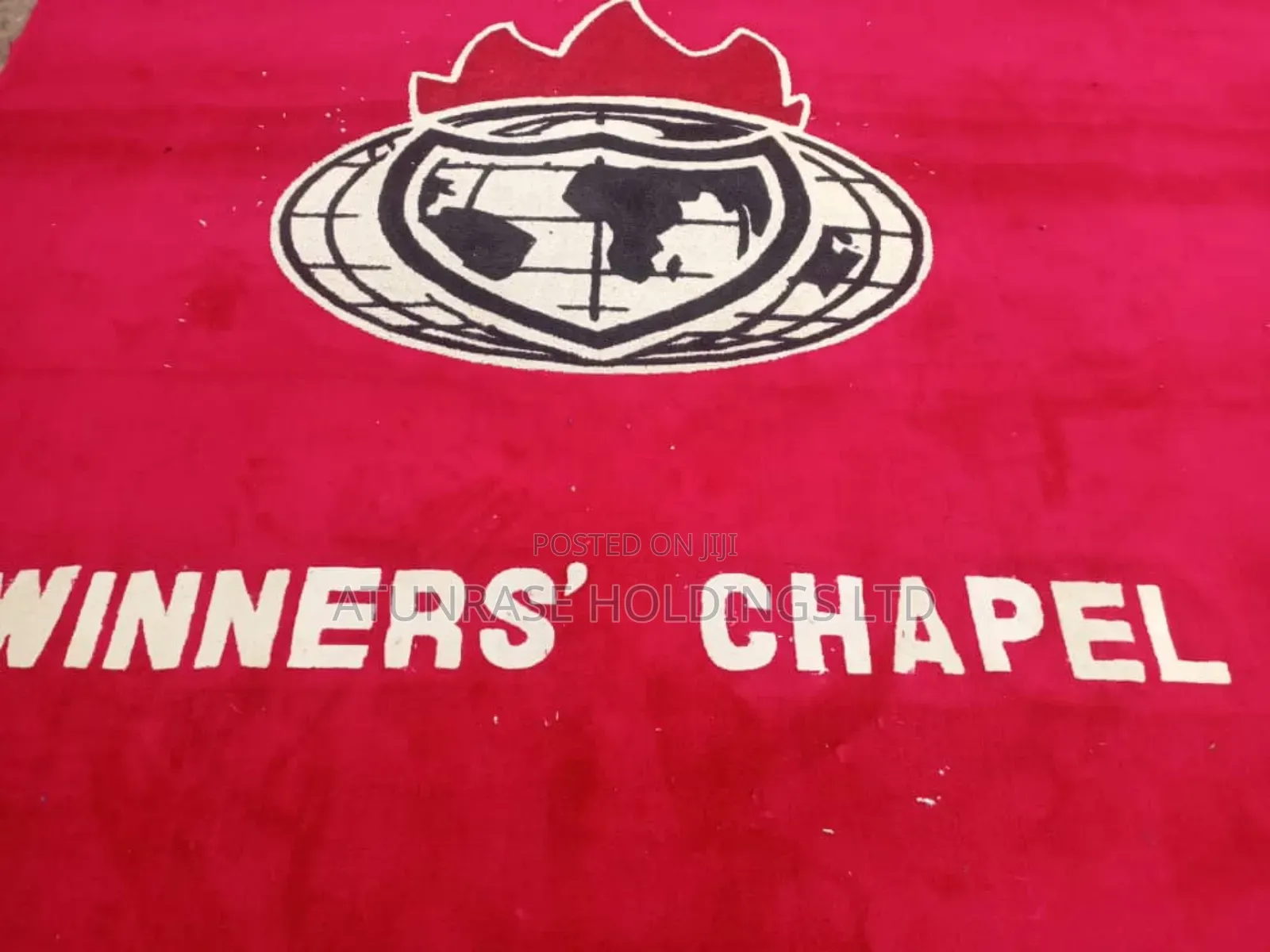 Highly Technical Hand Made Customized Carpet Logo