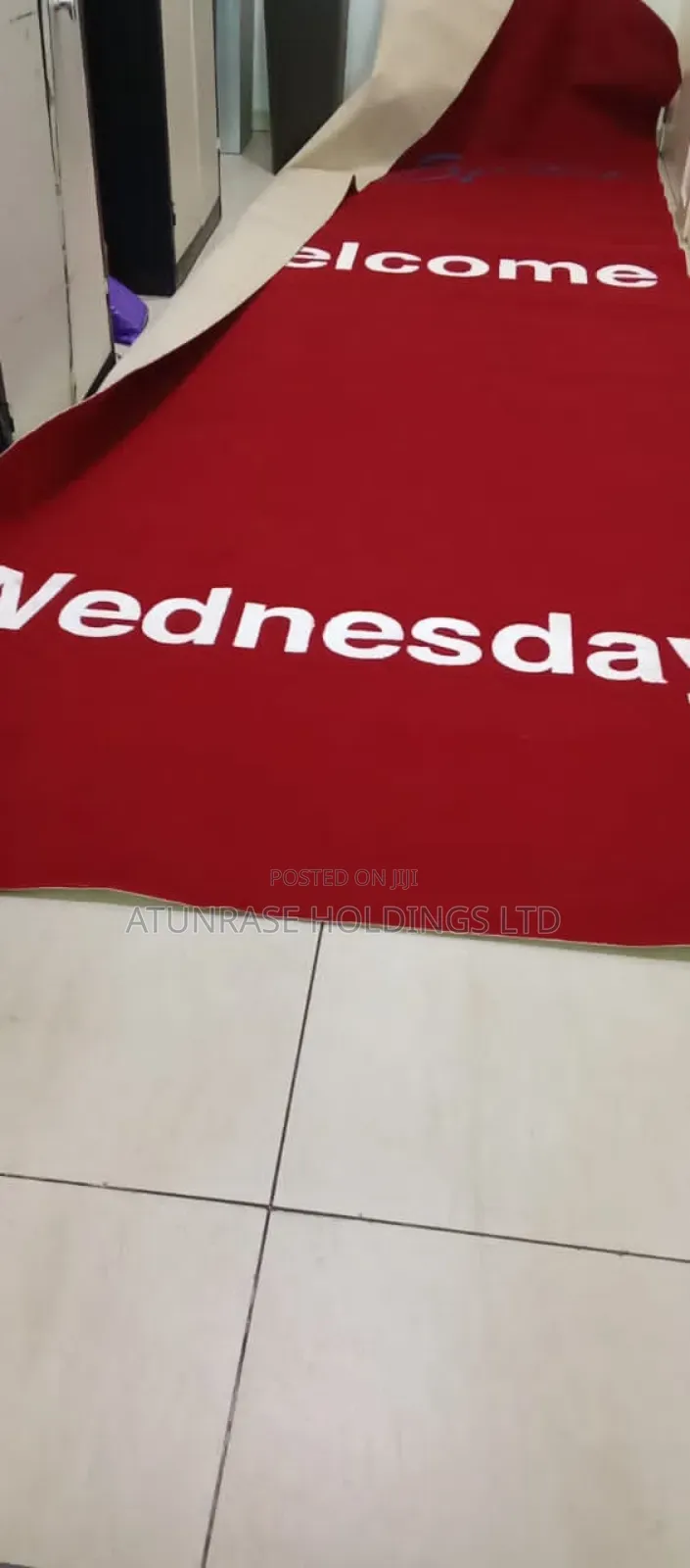 Highly Technical Hand Made Customized Carpet Logo