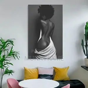 Abstract Sexy Lady Wall Artwork Canvas
