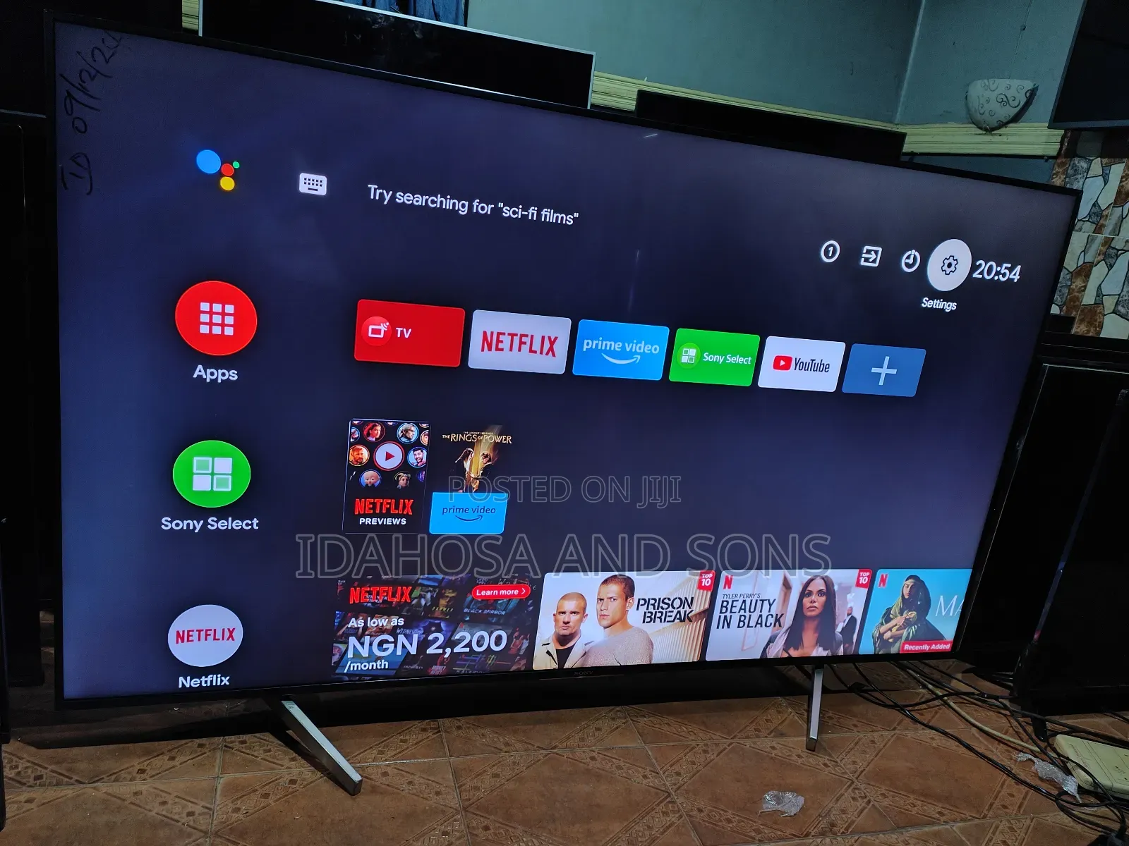 65inchs Sony Android Ultra Uhd Smart Tv