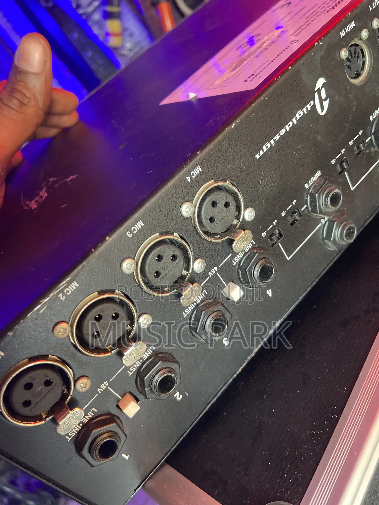 002 Rack Audio Interface Soundcard