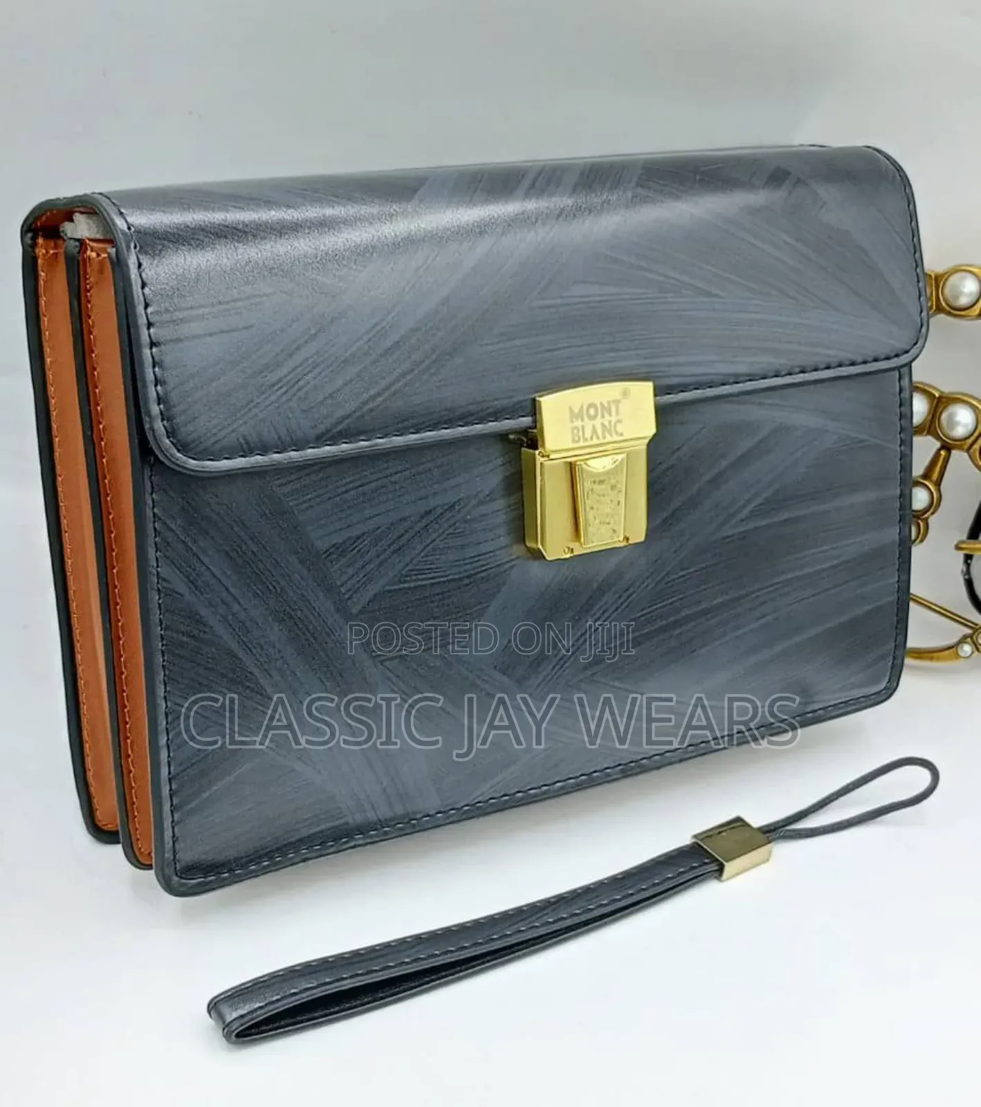Plain Raw Quality Leather Purlse