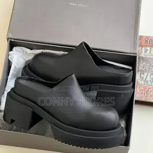 Luxury Rick Owens Bogun Slides