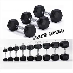 New Hex Dumbbell All Sizes Available Per Kg