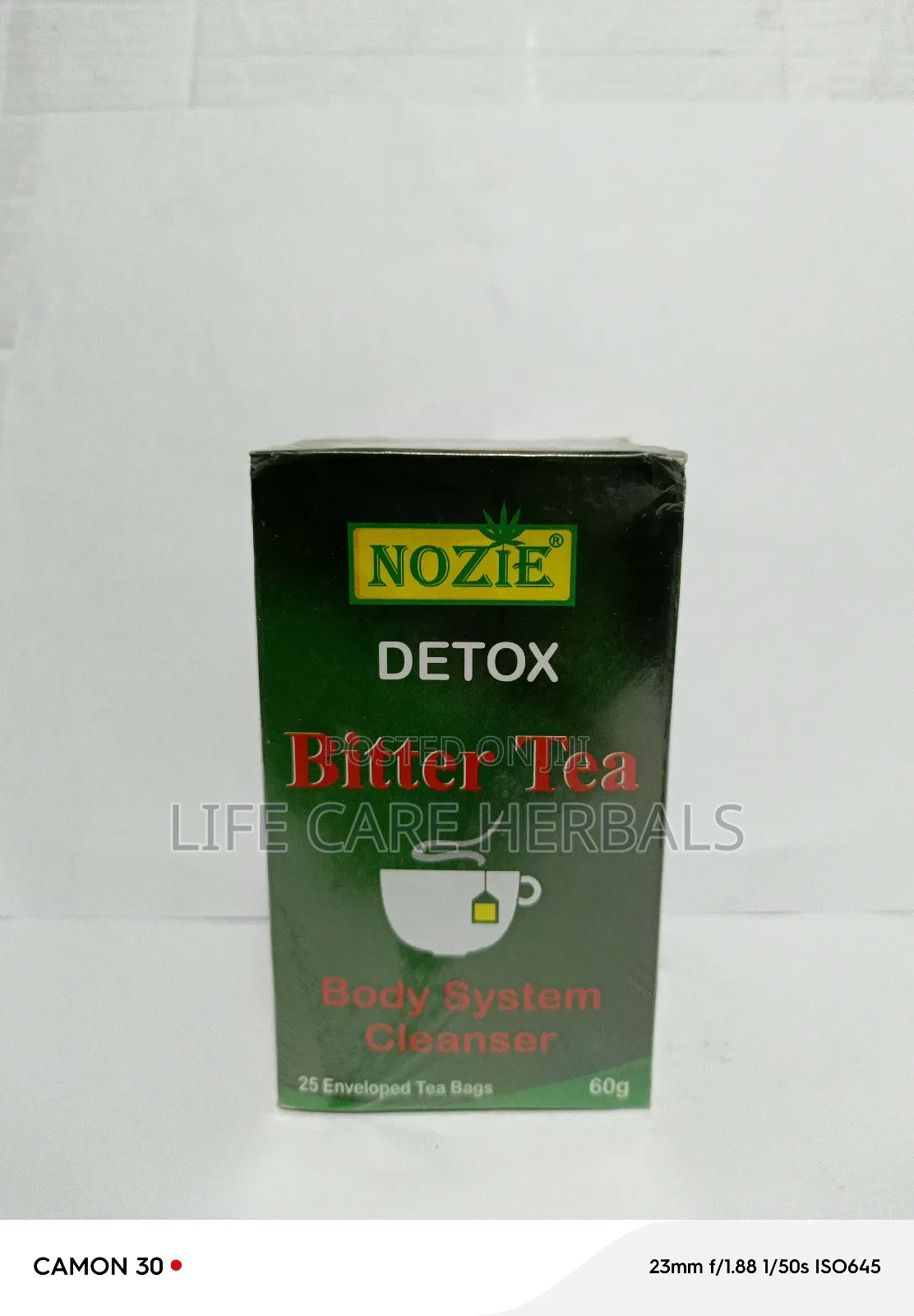 Detox Bitter Tea Body System Cleanser Nozie