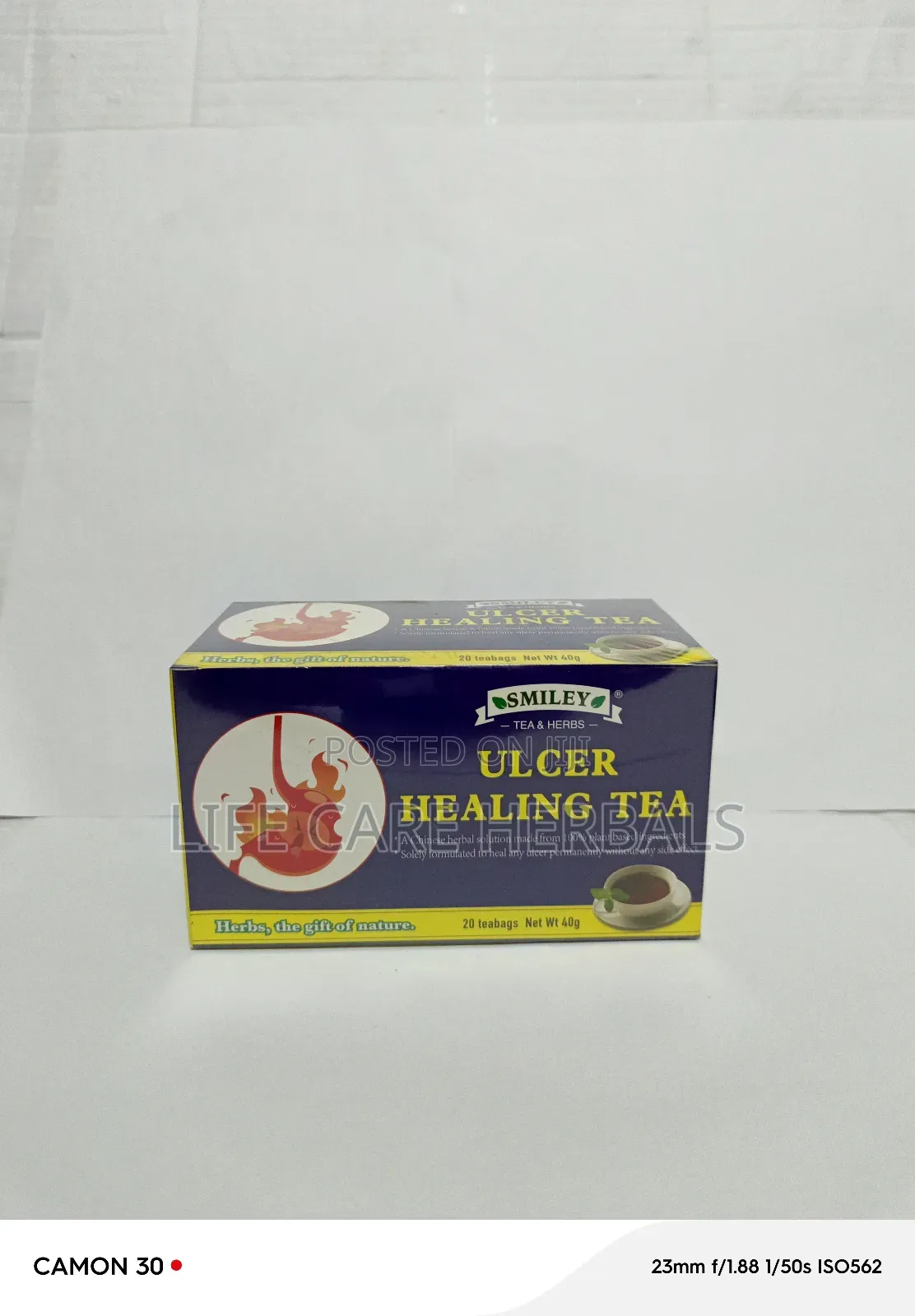 Ulcer Healing Herbal Tea Smiley