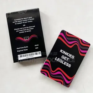 Kinkies Get Legless- Adult Drinking Dare Card Game Party Fun