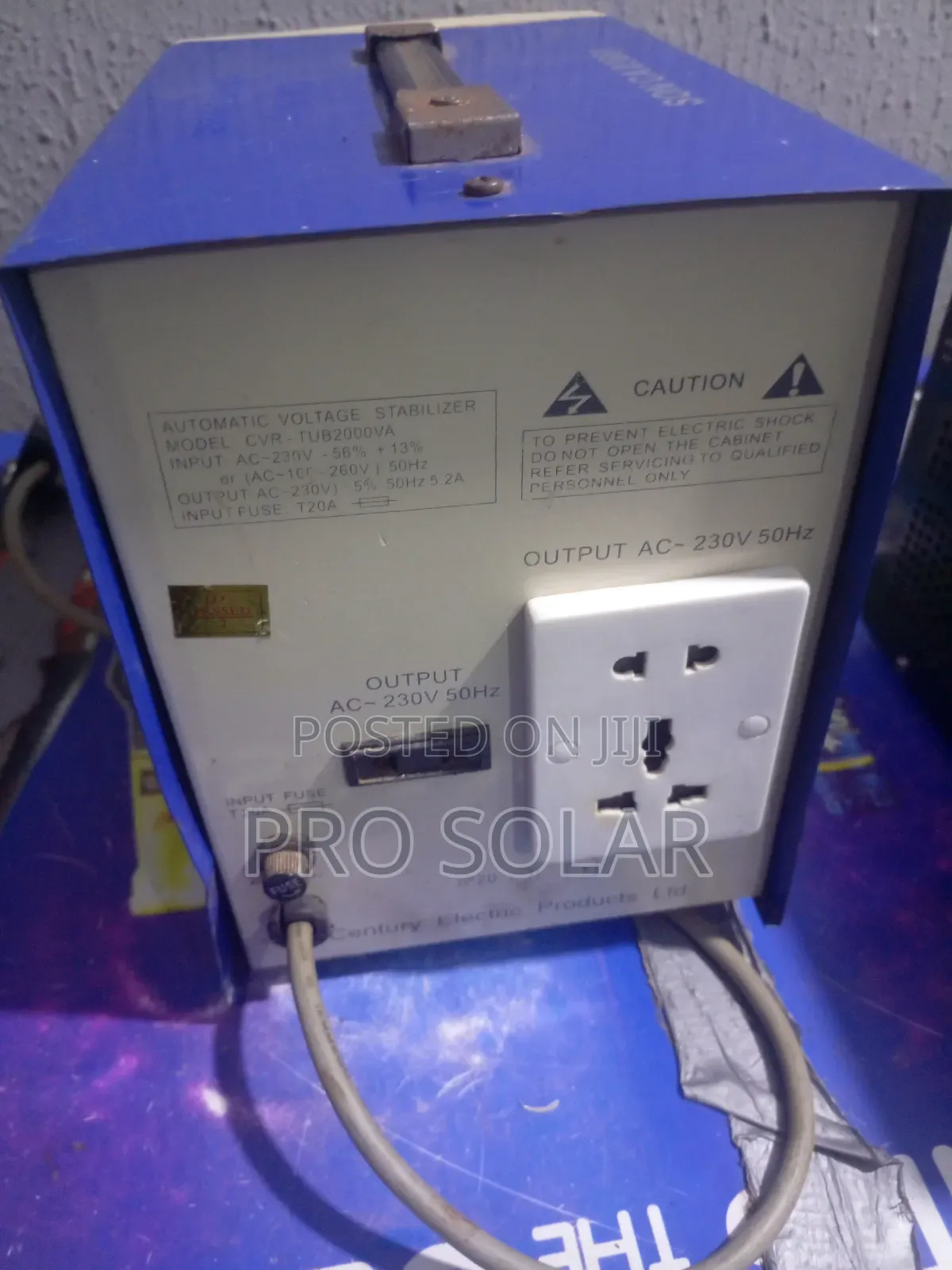 Century Stabilizer 2KVA