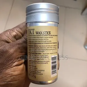 Ikt Hair Wax Stick for Smooth Flyaways and Sleek Hair Styling (75g)