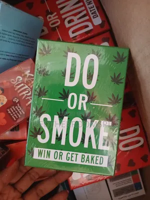 Do or Smoke Adult Drinking Fun Party Club Card Game