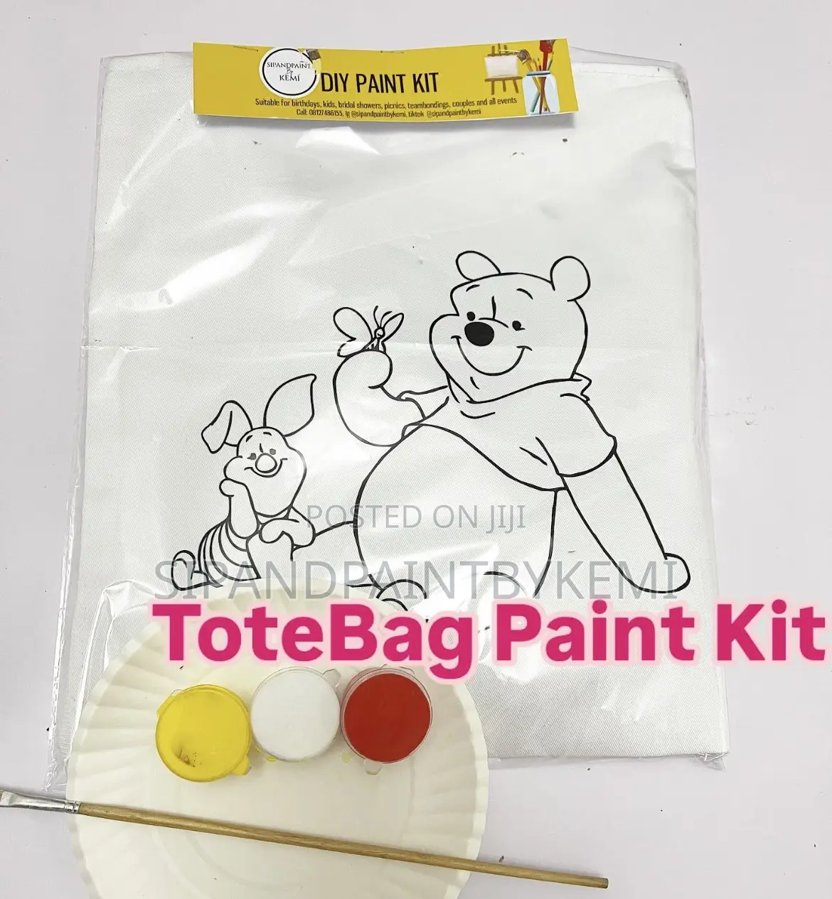 DIY Totebag Paint Kit