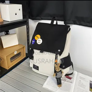 Cool Large Capacity Backpack With Ornament