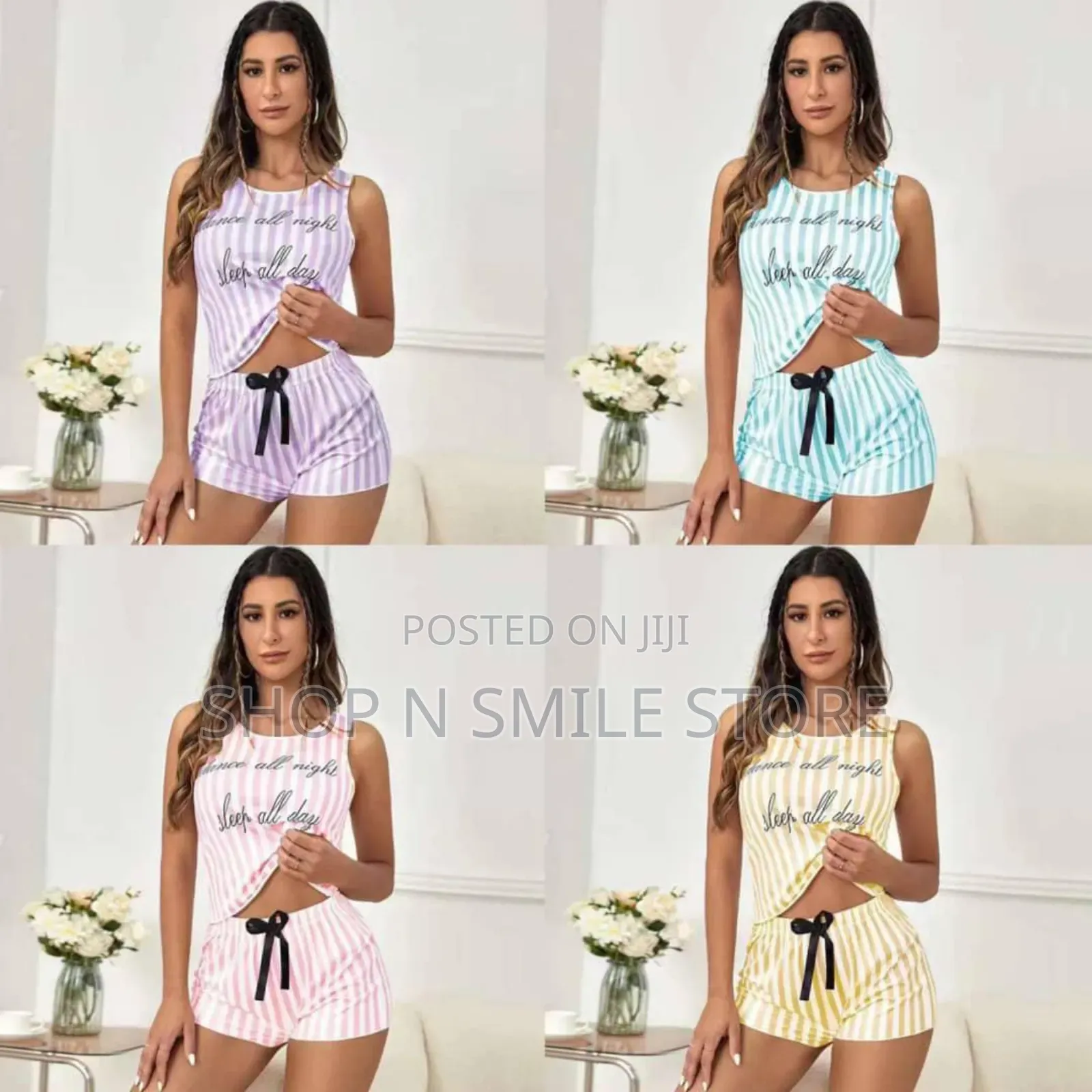 Beautiful Strip 2 Pieces Set
