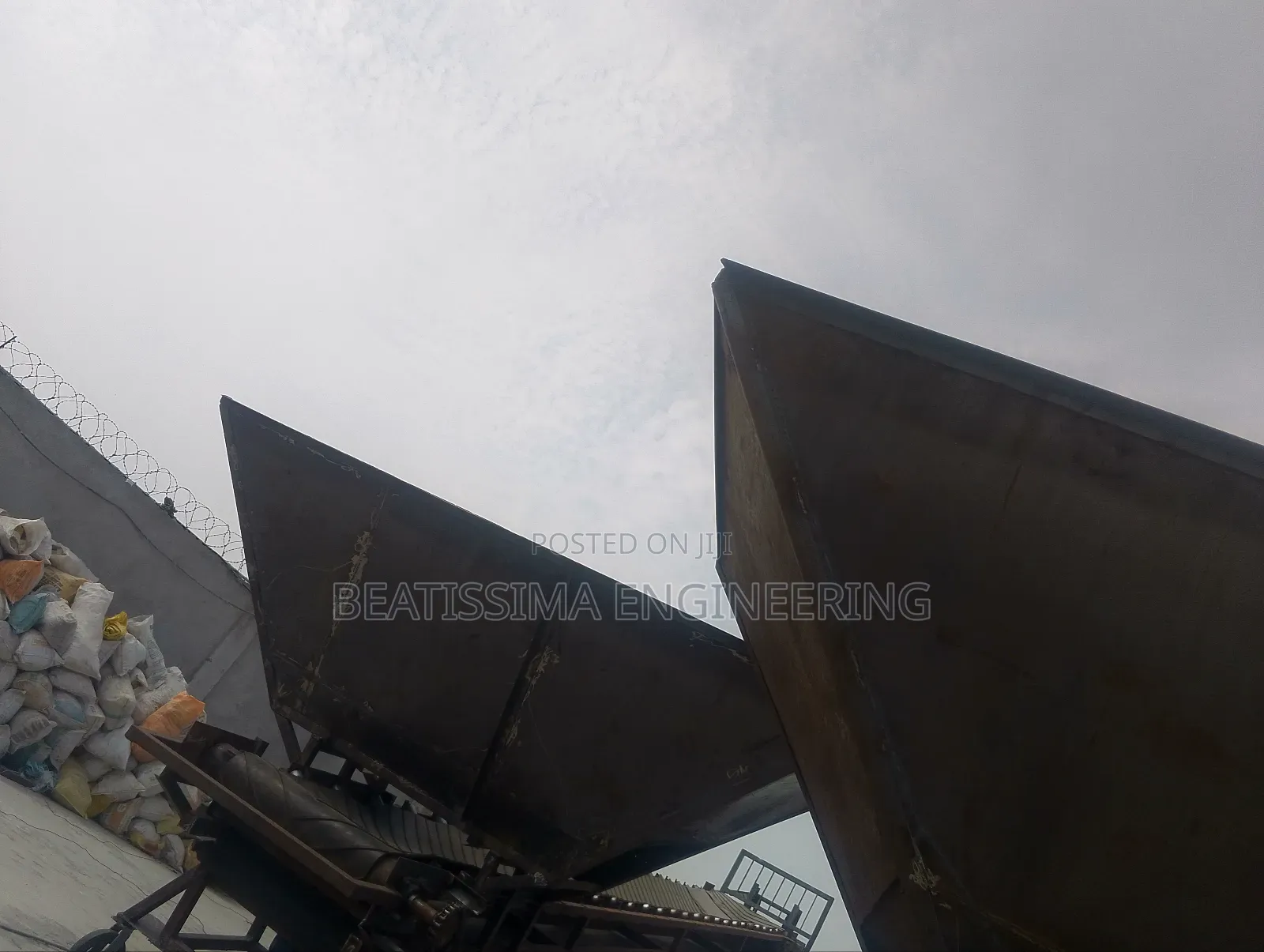 Large Industrial Hoppers
