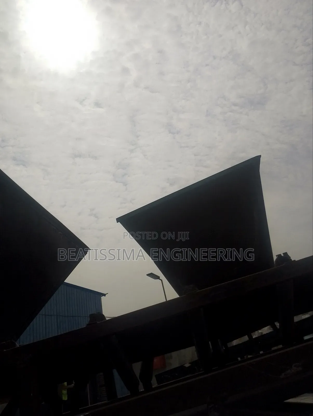 Large Industrial Hoppers