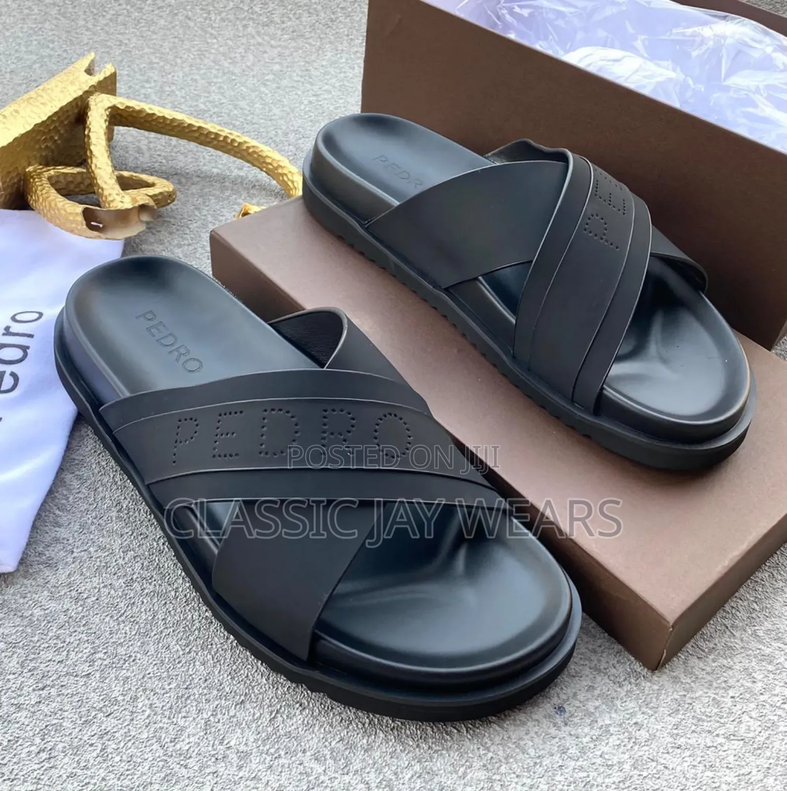 Quality Pedro Cross Slippers