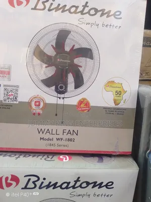 Binatone Heavy Duty Wall Fan Wf-1802