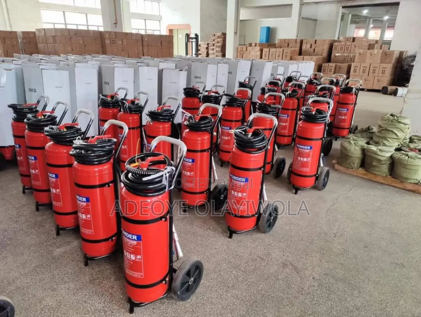 Fire Extinguishers and Fire Equipments