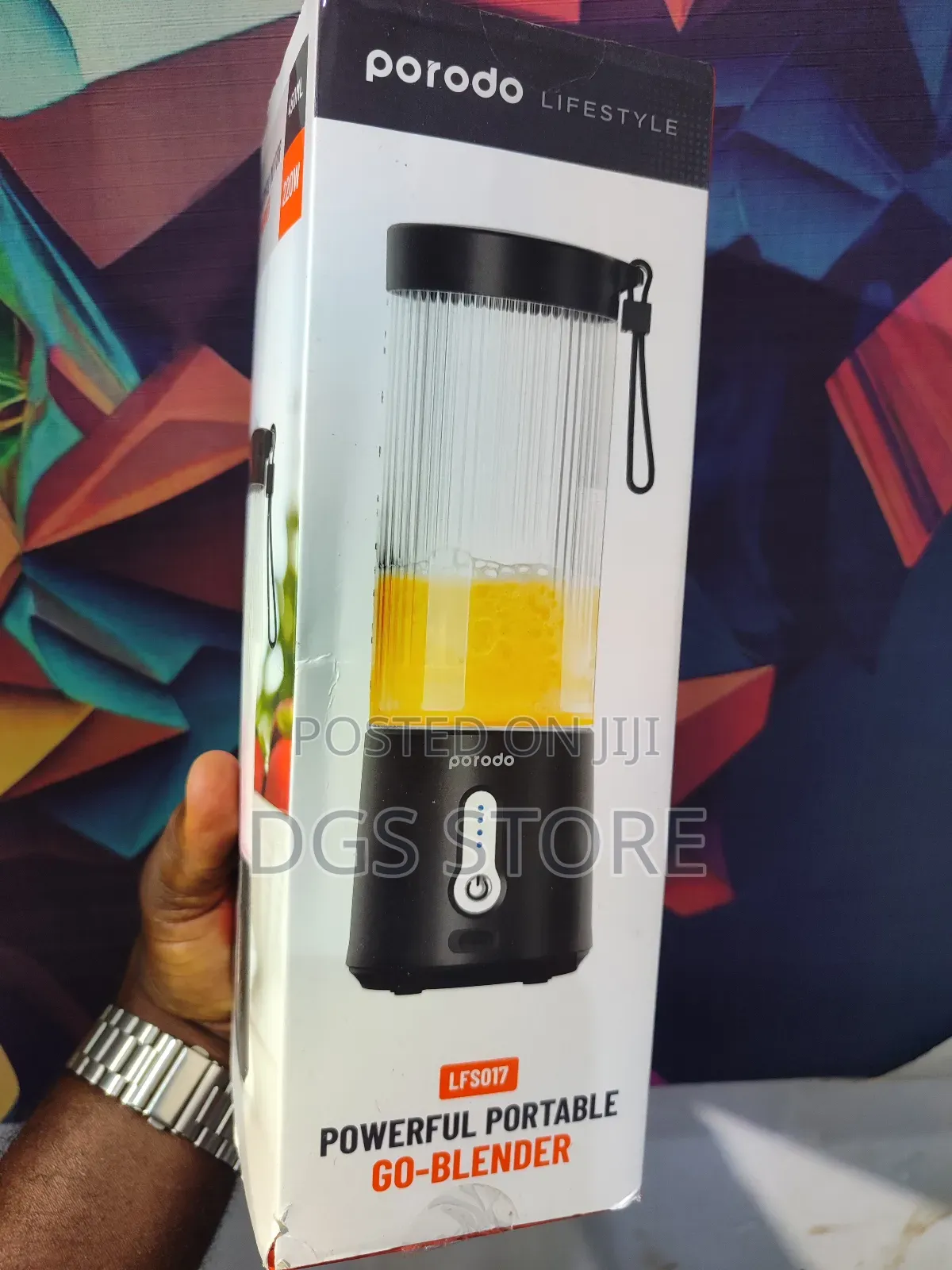 Porodo LFS017 Powerful Portable Go Blender