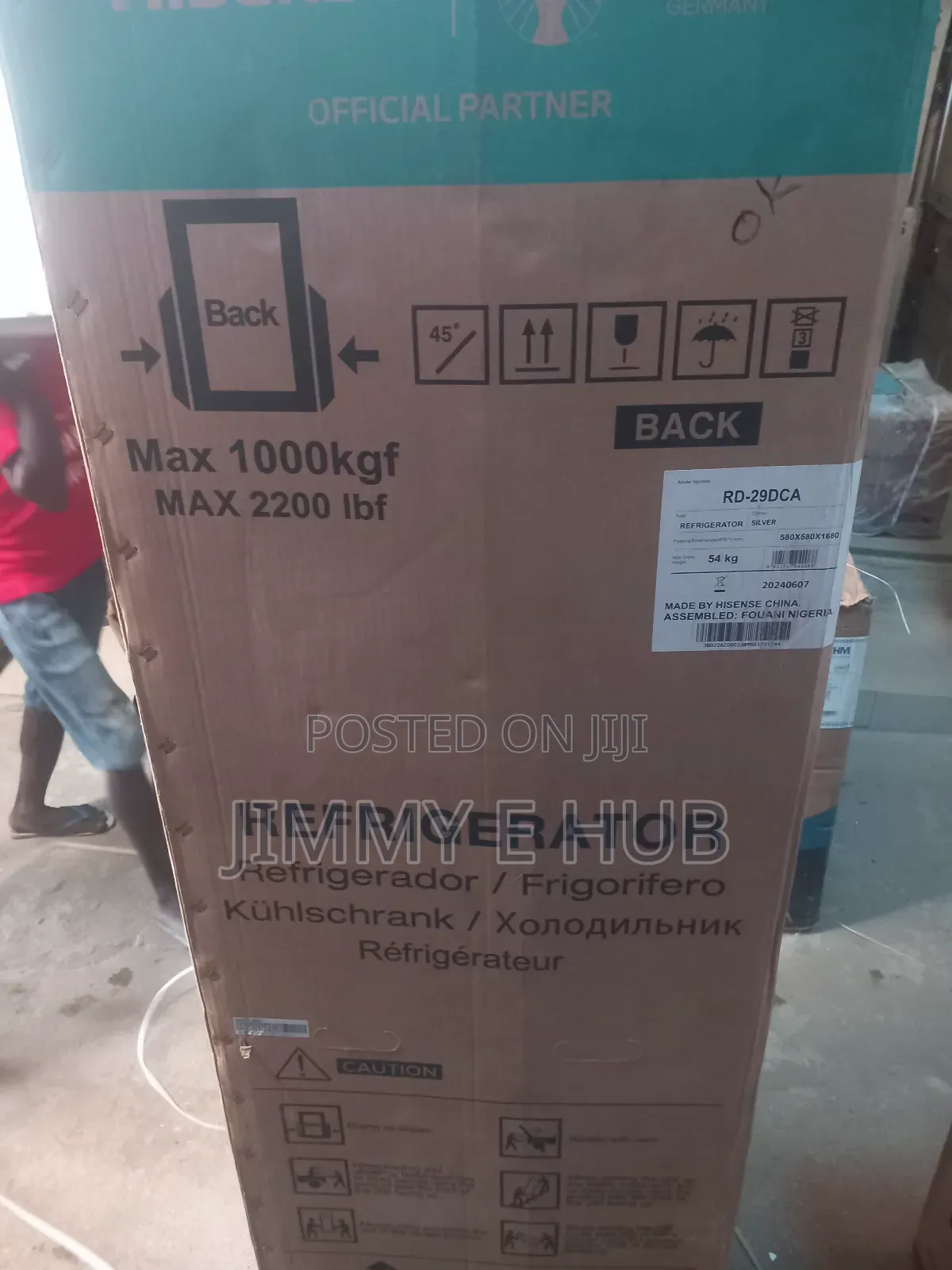 Hisense 29DCA 225L Bottom Freezer Refrigerator