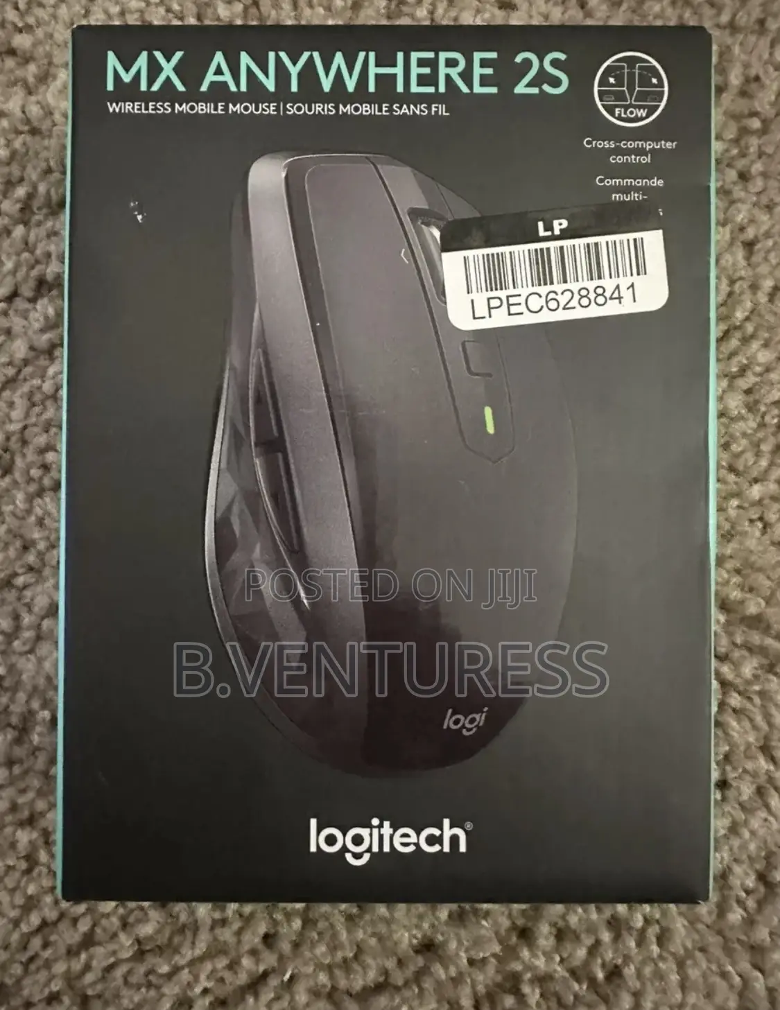 LOGITECH MX Anywhere 2S Black Wireless Laser Mouse