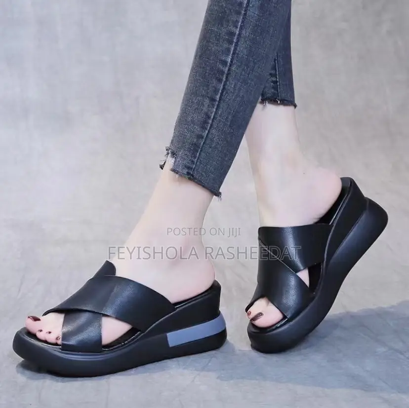 Your Beautiful Wedge Slippers