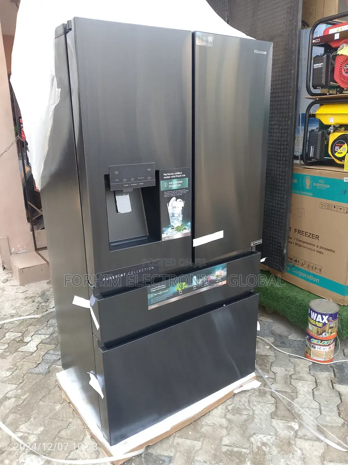 Hisense Side by Side Refrigerator (Inverter)