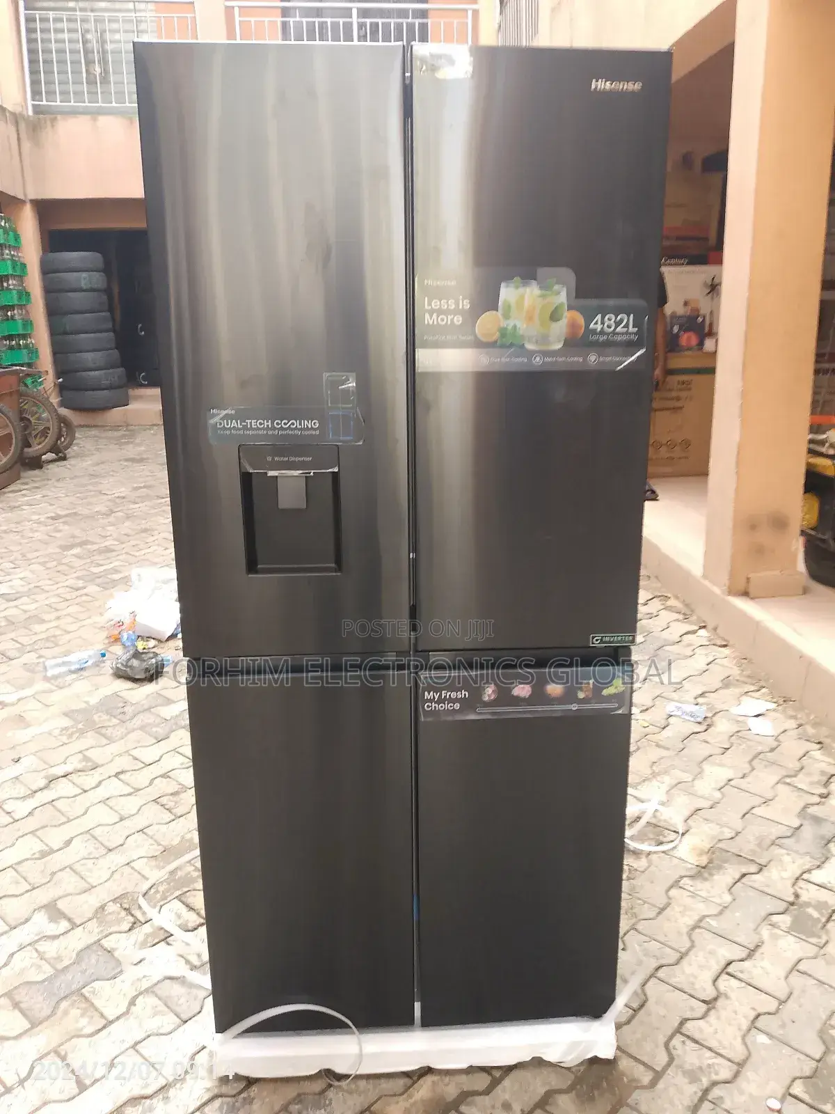 Hisense Side by Side Refrigerator