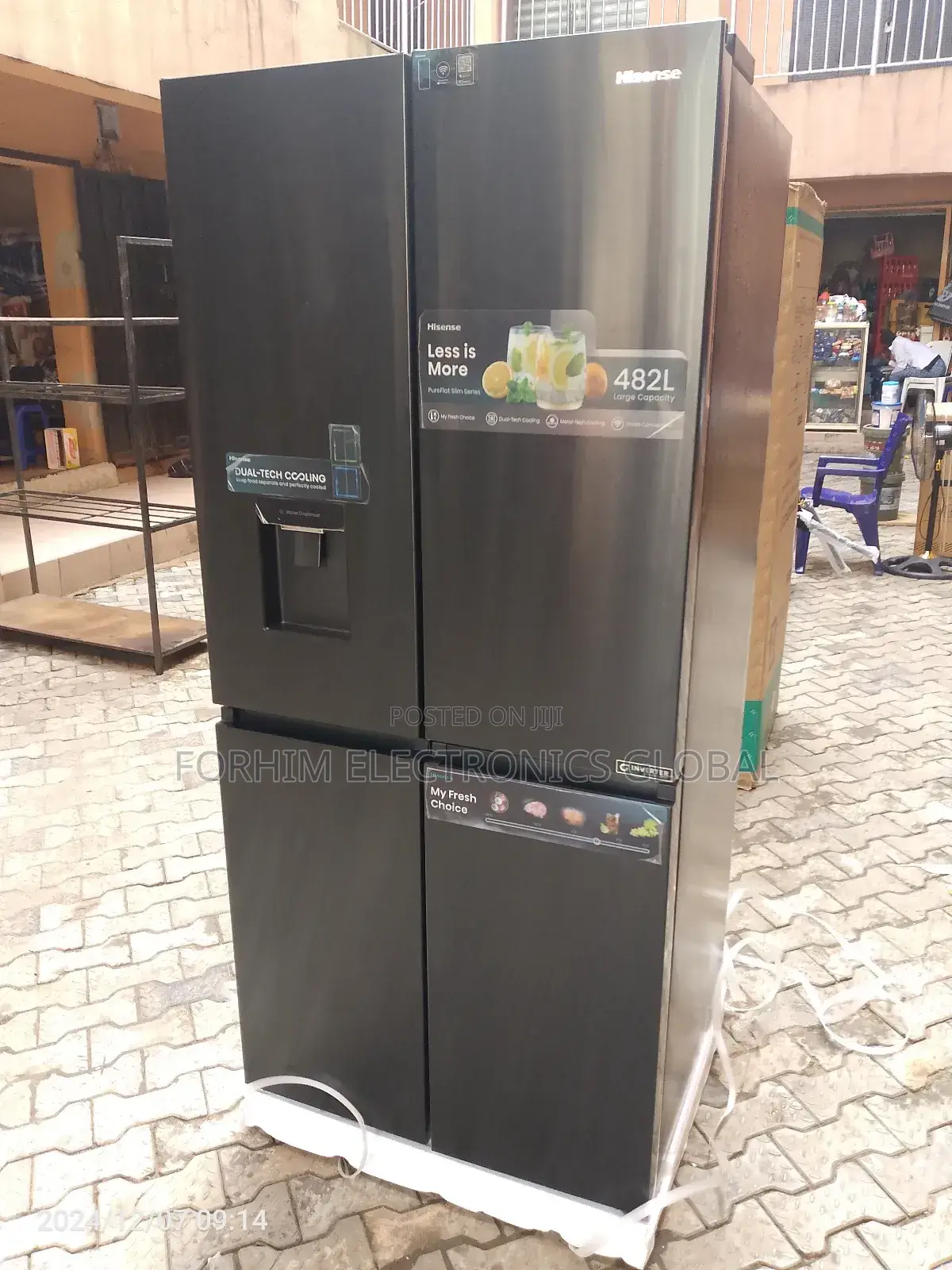 Hisense Side by Side Refrigerator