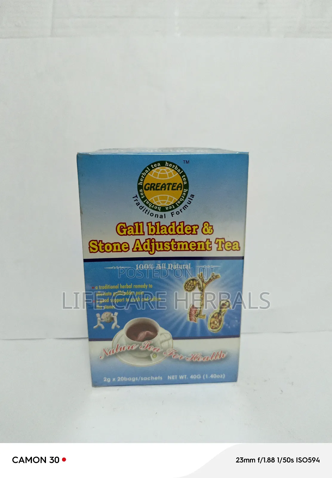 Gall Bladder and Stone Adjustment Herbal Tea Great