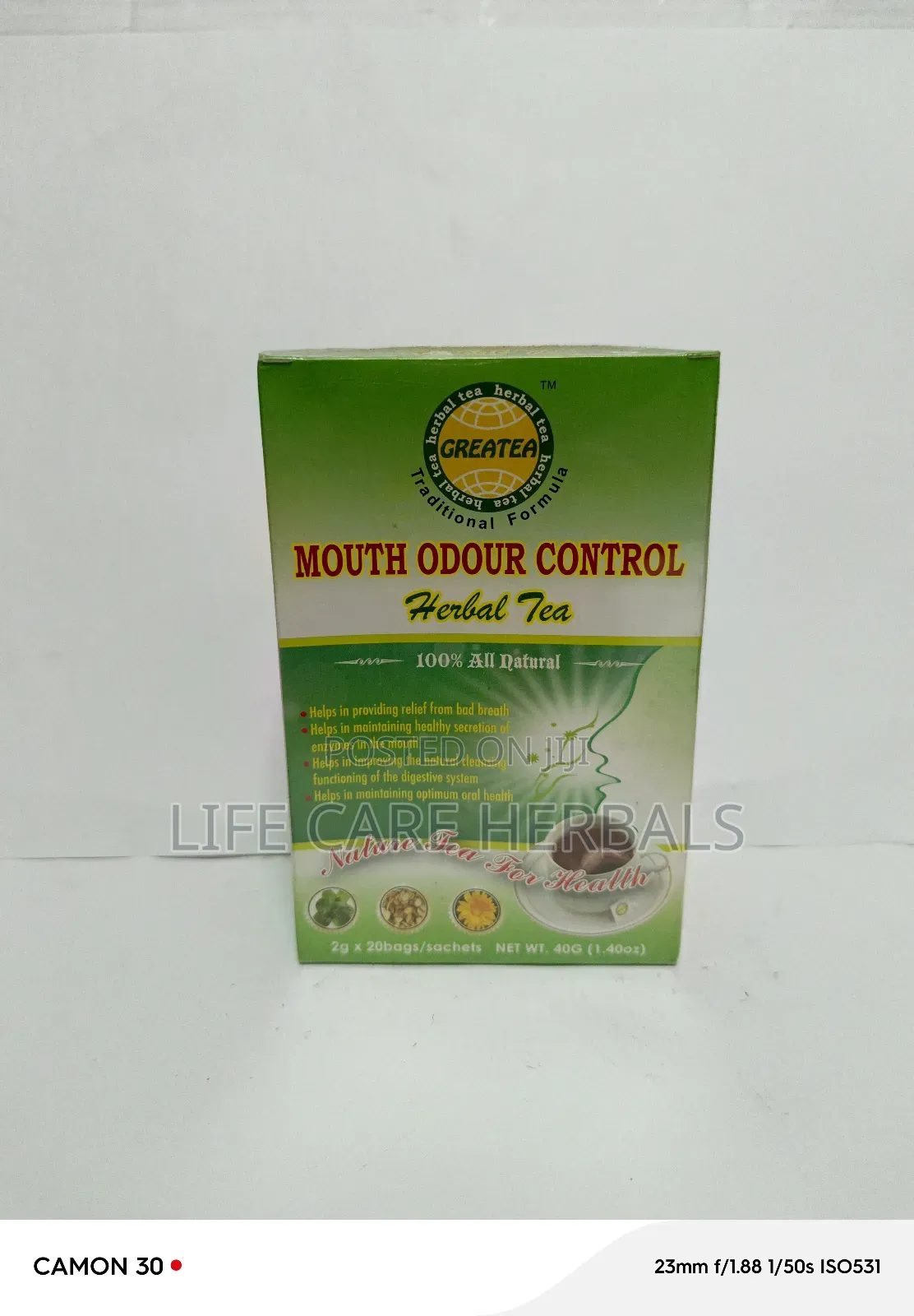 Mouth Odour Control Herbal Tea Great