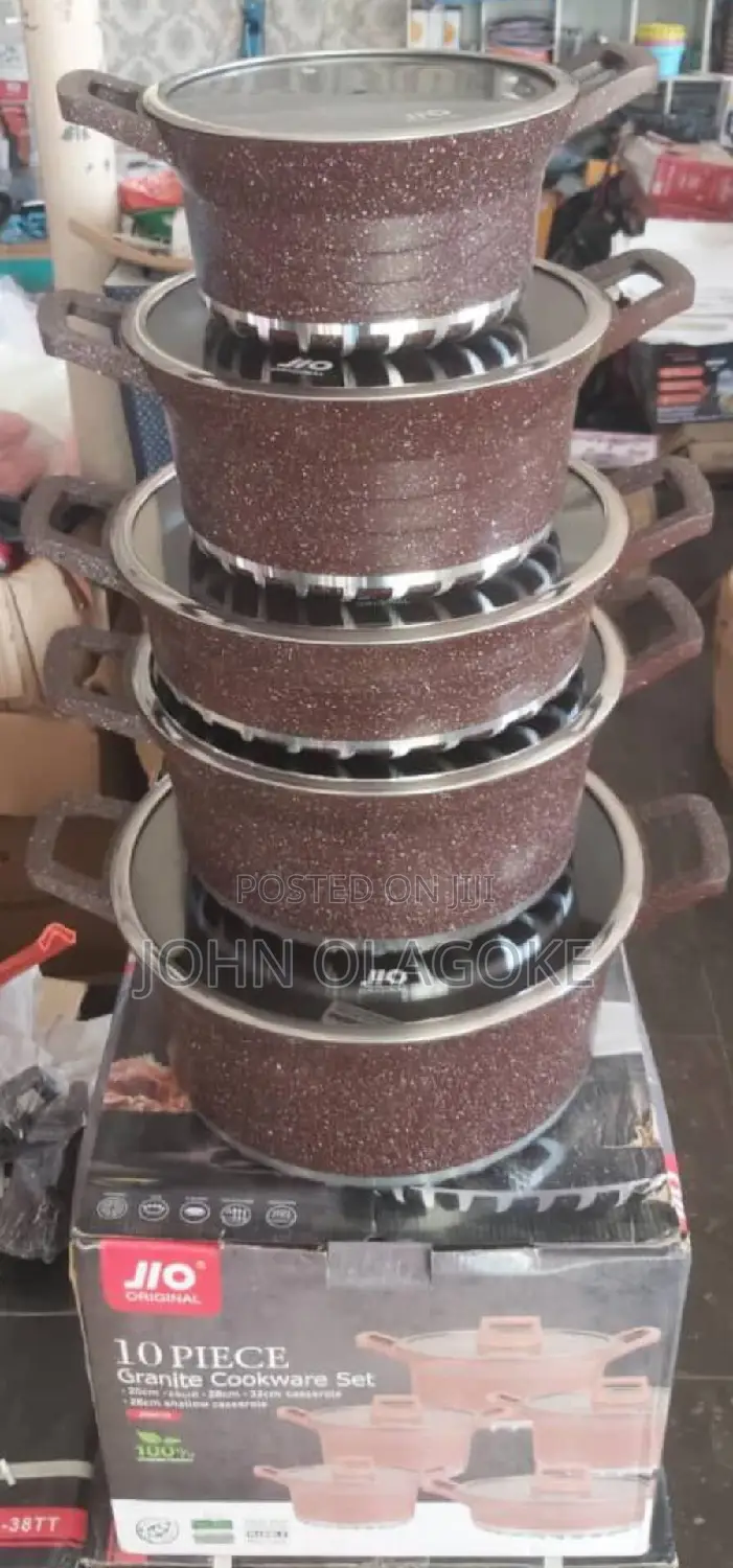 Jio 10pcs Granite Pot