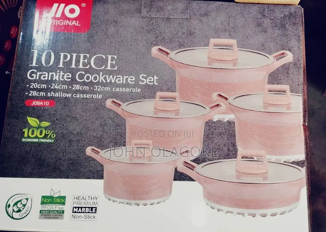 Jio 10pcs Granite Pot