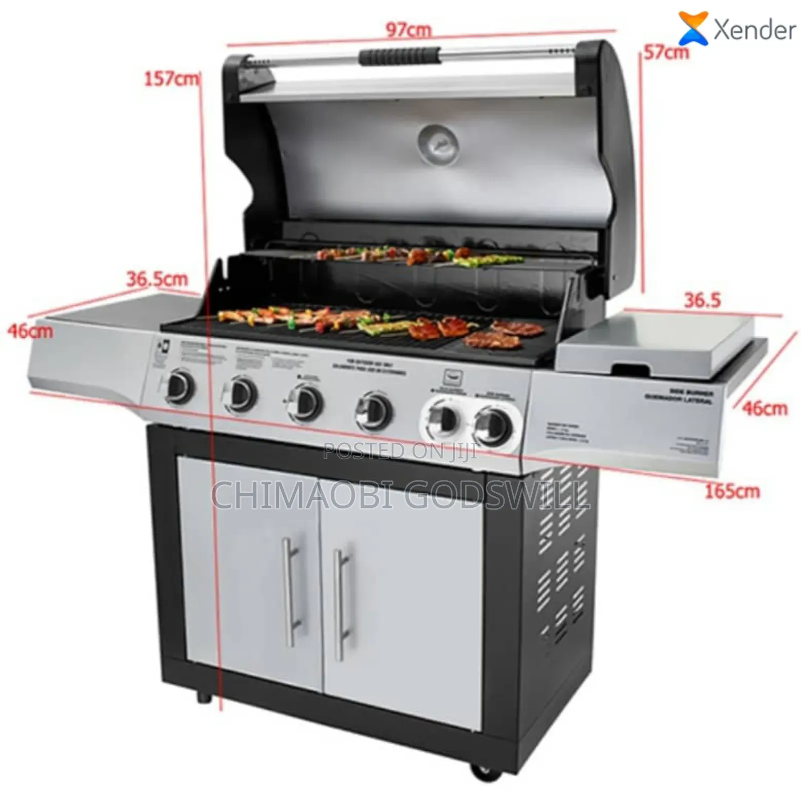 Original Standing Barbecue And Grill