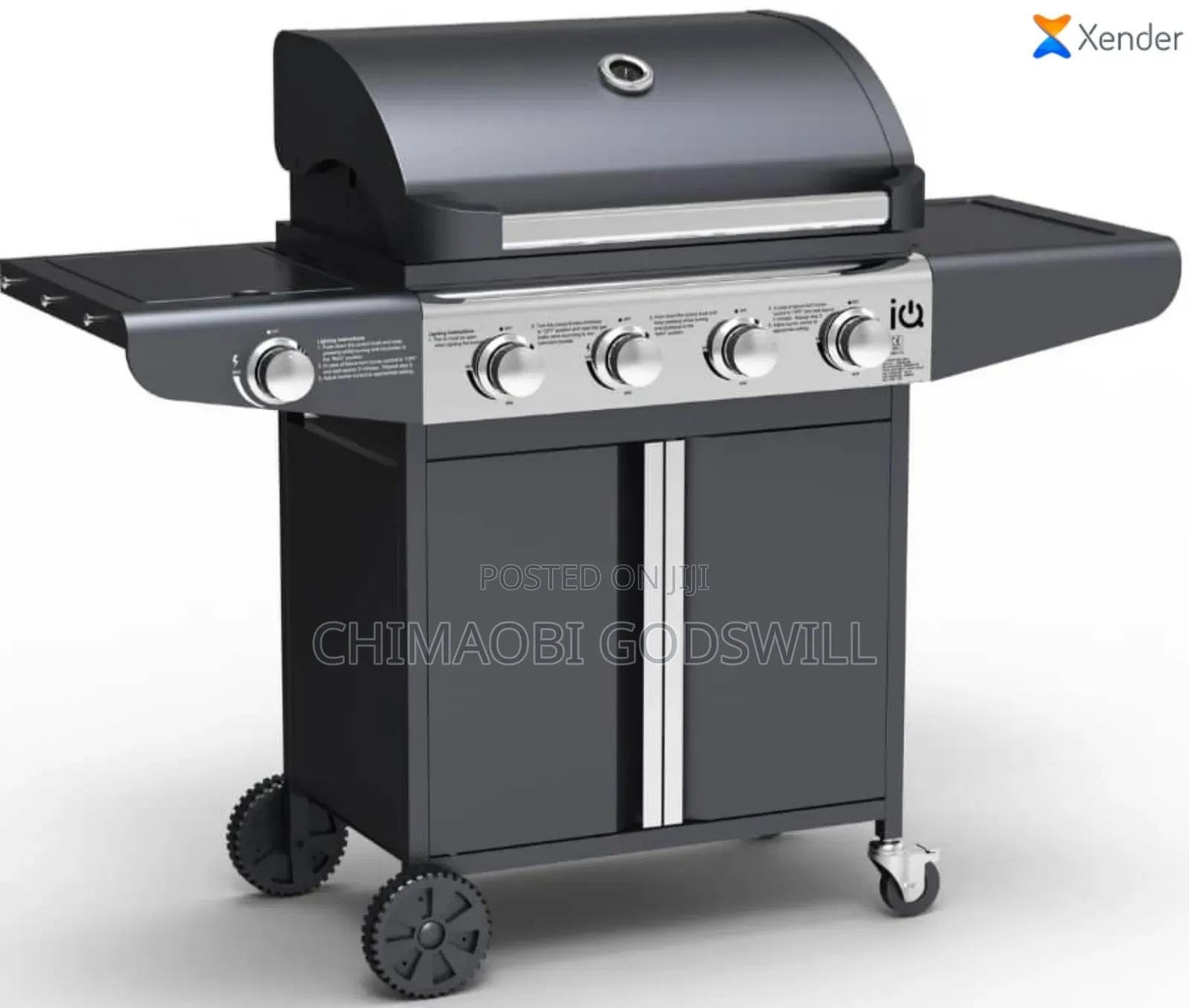 Standing Barbecue and Grill