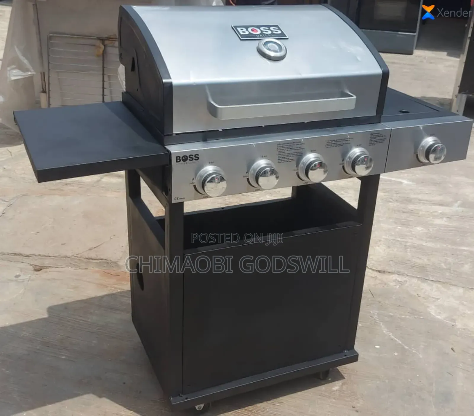 Standing Barbecue and Grill
