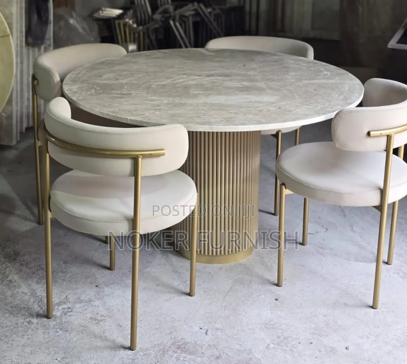 Marble Dining Table With Chairs