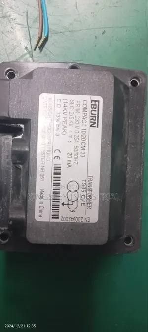 Burner Feeder Ignition Coil 2×5kvp 20A