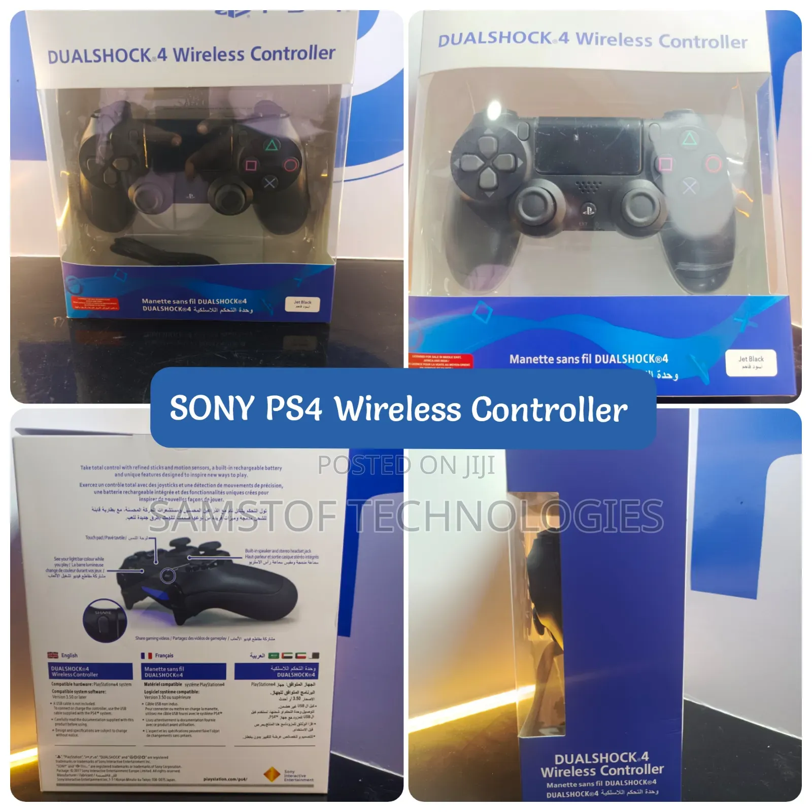 Sony Dual Shock Ps4 Wireless Controller