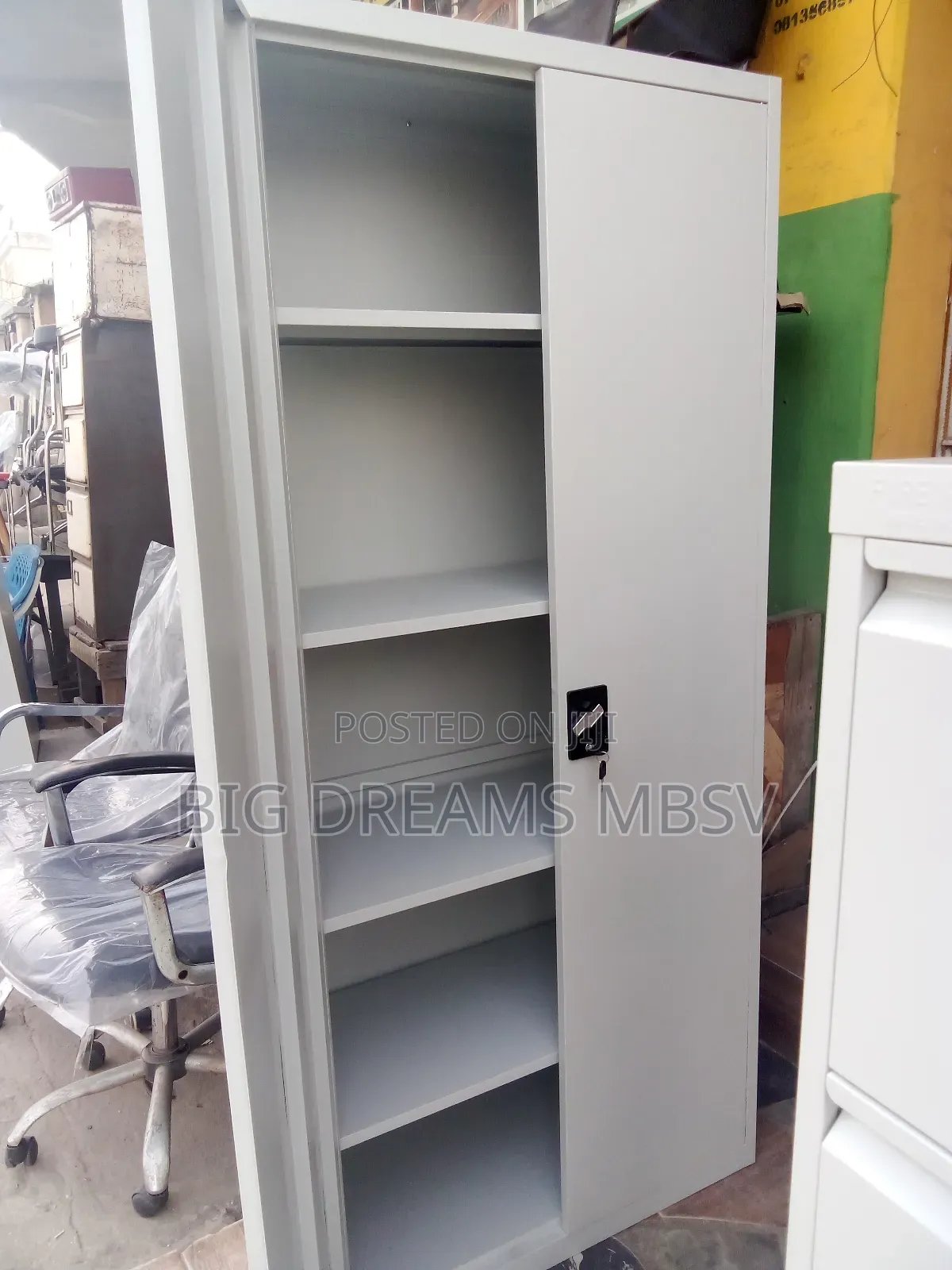 Full Hight Bookshelf Metal