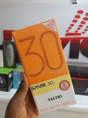 New Tecno Spark 30C 128 GB Black