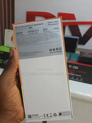 New Tecno Spark 30C 128 GB Black