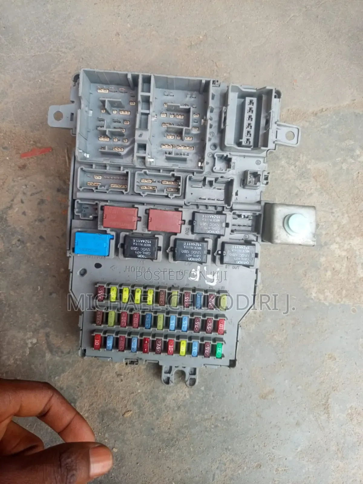 Fuse Box Honda Accord 2007